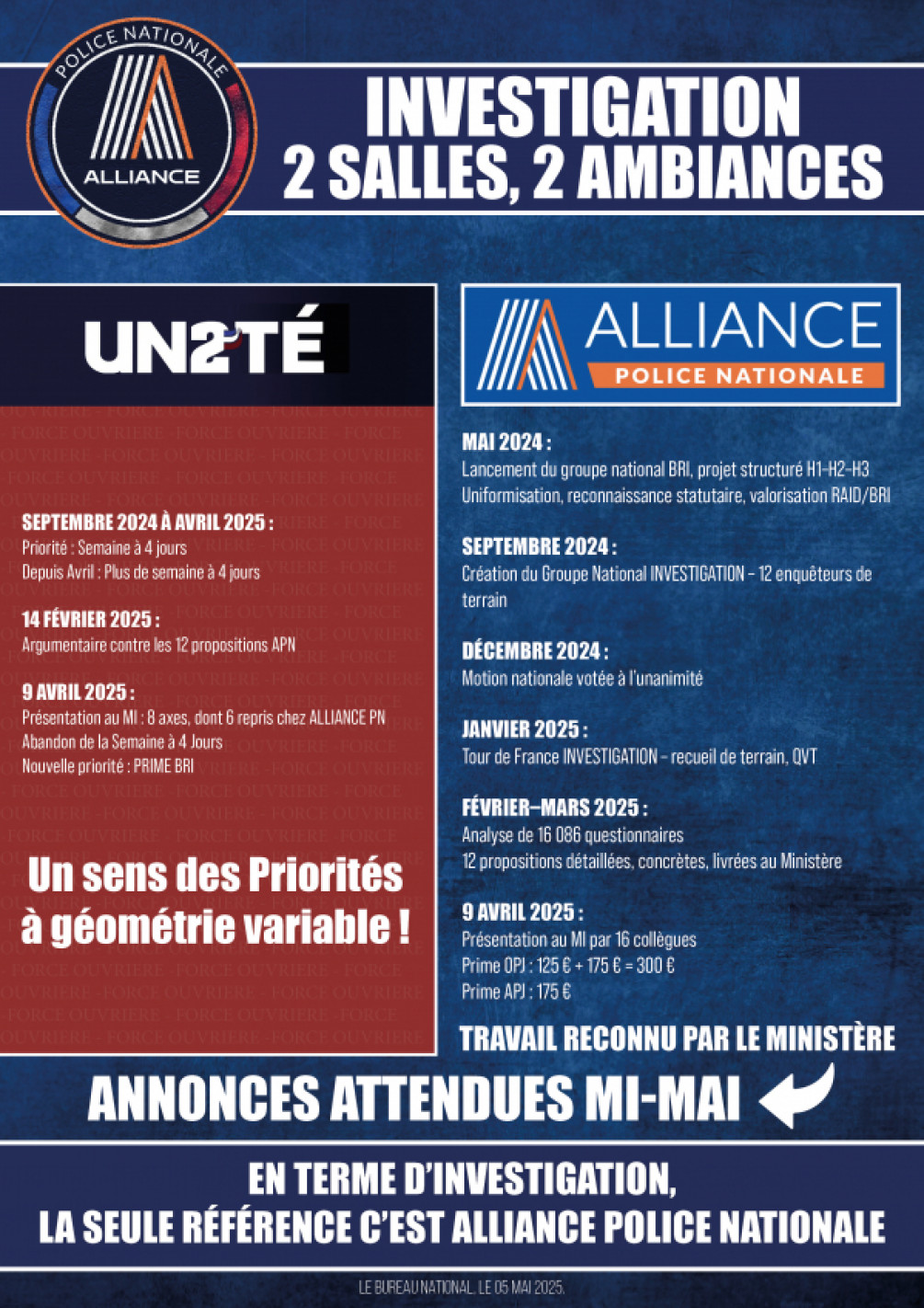 🔎 INVESTIGATION 2 SALLES, 2 AMBIANCES